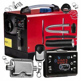 Обігрівач дизельний Kraft & Dele kd11780, Webasto, 8 кВт, живлення 12V, клас A++, Польща 15732 фото